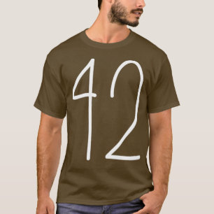 Camiseta 42 A resposta à vida no universo e tudo