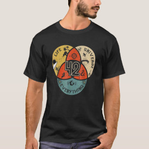 Camiseta 42 é a Resposta para a Vida Universo e Tudo