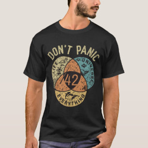 Camiseta 42 Resposta à Vida o Universo e Tudo Não