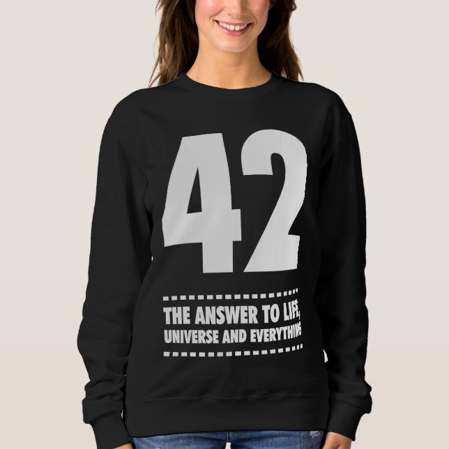 Camiseta 42 Resposta à Vida Universo e Tudo (Frente)
