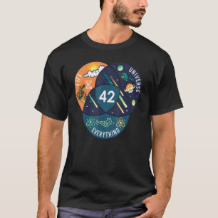 Camiseta 42 Resposta Ao Universo Da Vida E Tudo