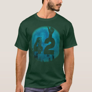 Camiseta 42 Resposta ao Universo da Vida e Tudo
