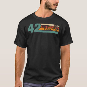 Camiseta 42 Resposta ao Universo da Vida e Tudo Engraçado