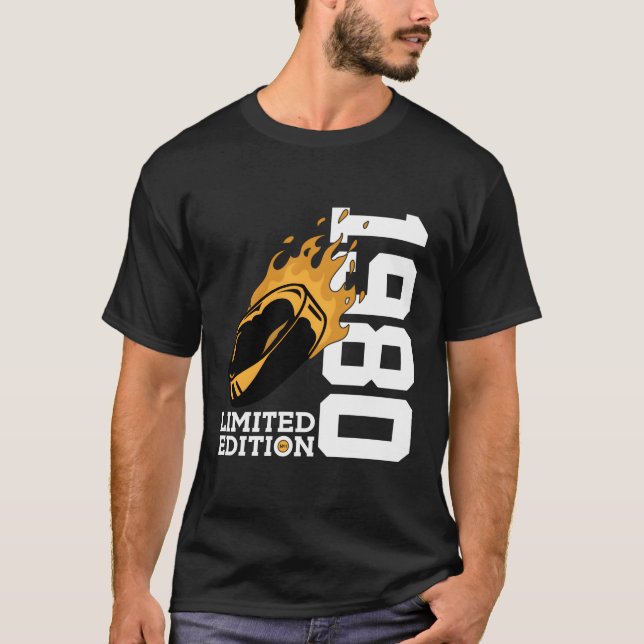 Camiseta 43.º Ano De Hóquei No Gelo 1980 (Frente)