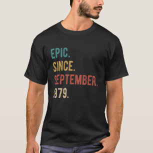 Camiseta 43 anos de idade 43 anos de idade Epic de aniversá
