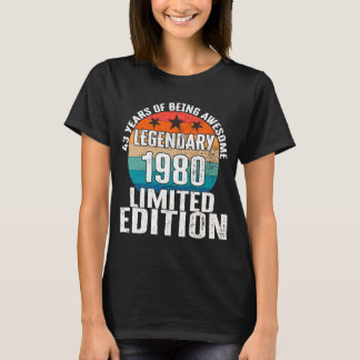 Camiseta 43 anos sendo fantástico em 1980 2