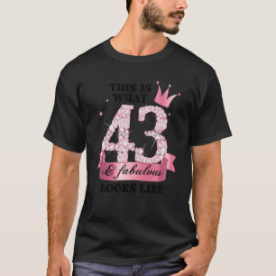 Camiseta 43 e Fabuloso Grupo de Partido Branca Rosa Candid