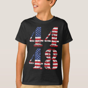 Camiseta 44-48 Obama Para Presidente '28 2028 4 de Julh