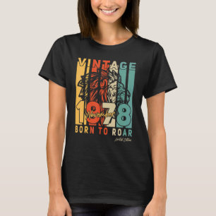 Camiseta 44 Aniversário De 44 Anos De Novembro Vintage 1978
