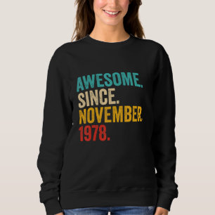 Camiseta 44 Anos De Idade Oferece 44 de Aniversário Incríve