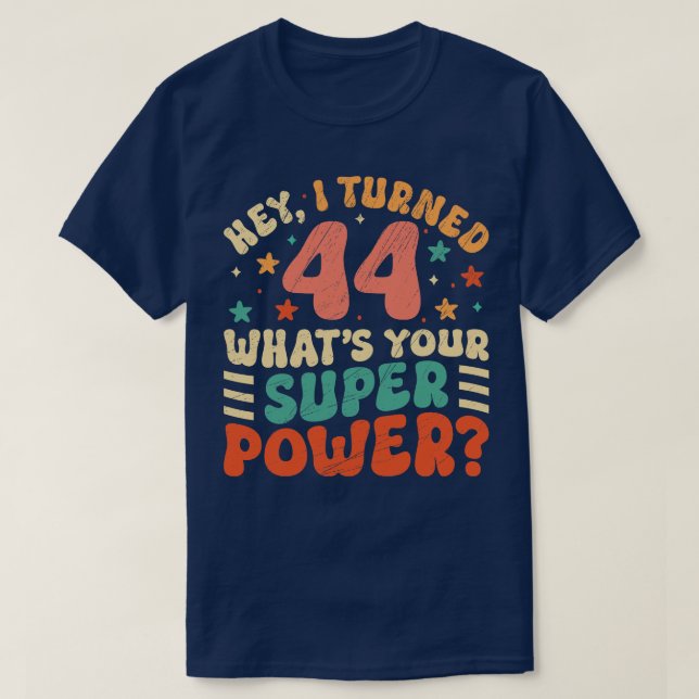 Camiseta 44 Birthday 1 (Frente do Design)