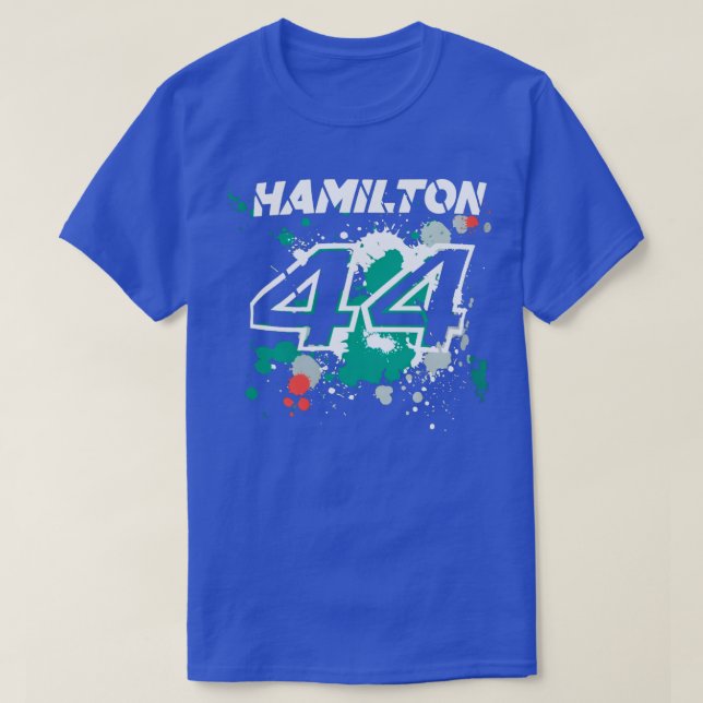 Camiseta 44 Hamilton (Frente do Design)