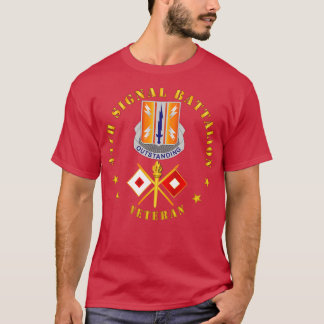 Camiseta 44 Signal Battalion Veteran w Ramo DUI