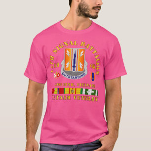Camiseta 44 Sinal Bn 1rua Sinal Bde w VN SVC com Fileira