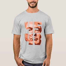 Camiseta 4548 Tee adulto de cor clara