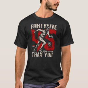 Camiseta 45.º Aniversário a Correr 45 Anos