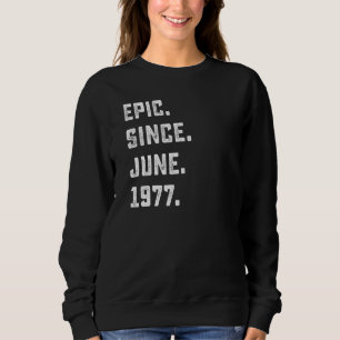 Camiseta 45.º aniversário da Epic desde junho de 1977 45 an