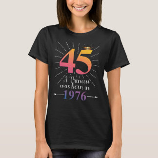 Camiseta 45.º aniversário Presente 45 anos