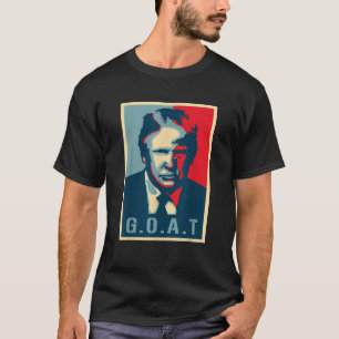 Camiseta 45.º Presidente Trump Retro Poster Donald Trump GO