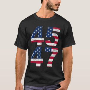 Camiseta 45 47 2024 Presidente Vintage