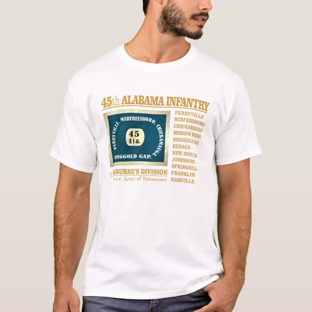 Camiseta 45.a Infantaria do Alabama (BA2) (Frente)