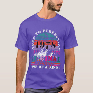 Camiseta 45th birthday vintage 1978 vintage 1978 family