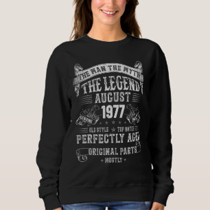 Camiseta 46º Aniversário na Lenda de Mitologia De 19 De Ago