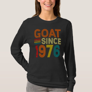 Camiseta 46. º aniversário De 46 anos De Caprino Desde 1976