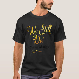 Camiseta 46. º aniversário de casamento 46 anos do Casament