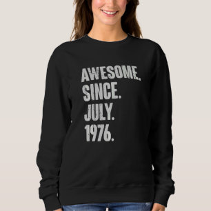 Camiseta 46 anos de idade 46.º aniversário incrível desde j