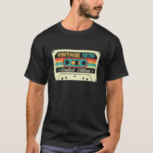 Camiseta 46 anos de idade Vintage 1976 Limited Edition 46