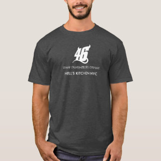 Camiseta 46TH RUA - DISTRITO da COZINHA dos INFERNOS