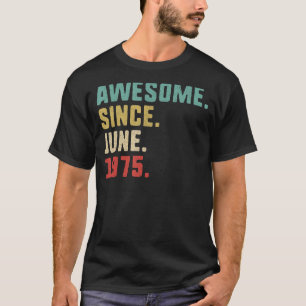 Camiseta 47º Aniversário do Homem Incrível desde junho de 1