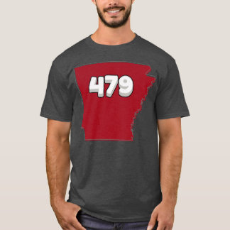 CAMISETA 479 CÓDIGOS DE ÁREA ARKANSAS WPS