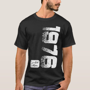 Camiseta 47 anos 1976 47º aniversário 1