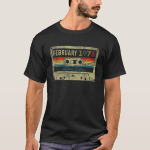 Camiseta 47 De Fevereiro, Cassete 47A Decoração De Aniversá