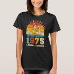 Camiseta 47 Year Old 1975 Vintage 47th Birthday Gifts women<br><div class="desc">Birthday Design For anyone who's horoscope say difficult & Stubborn But totally worth.Wear it with pride at work,  school gym perfect to pair with shorts,  leggings or jeans for a casual yet trendy Look</div>