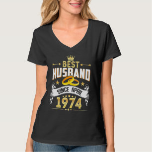 Camiseta 48º aniversário do casamento Melhor marido desde 1