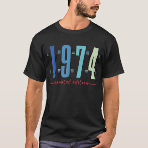 Camiseta 48.º Aniversário Damas 48 Anos 1974 9