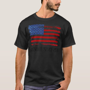 Camiseta 48 anos é incrível desde 1974 48º aniversário