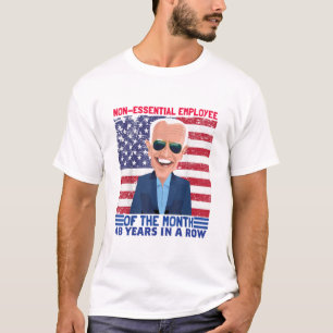 Camiseta 48 Anos Em Uma Linha Não Essencial