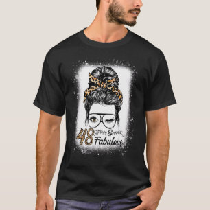 Camiseta 48 anos Fabulosa Arma Leopard 48º Nascimento