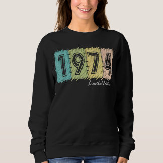 Camiseta 48.o aniversário Damas 48 Anos 1974 4