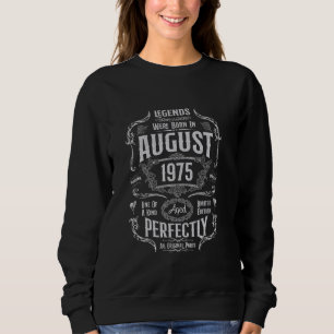 Camiseta 49º Aniversário Da Legenda Foi Nascer Em Agosto De