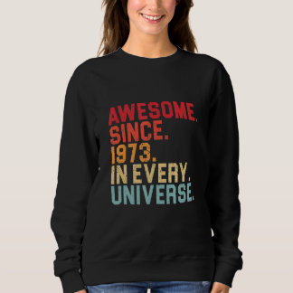 Camiseta 49º aniversário incrível 1973 em cada Universo 49 