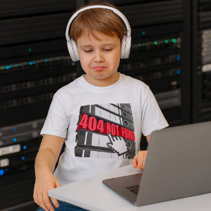 Camiseta 494 não encontrados Boys de mensagens de erro