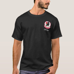 Camiseta 494th FS com F-15E - (cor escura)