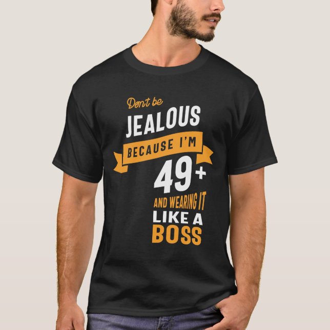 Camiseta 49 anos - 49.º presente engraçado de aniversário (Frente)