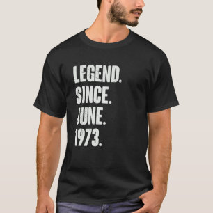 Camiseta 49 anos de idade 49.a legenda de aniversário desde