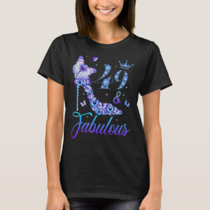 Camiseta 49 E Fabuloso Diamond High Heels Feliz 49º Nascime